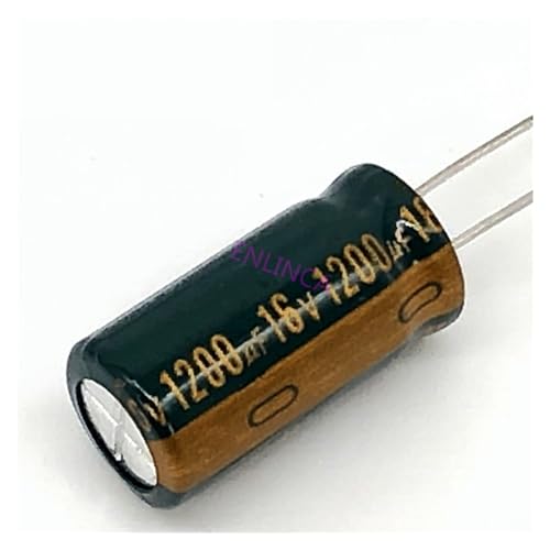 Condensateur aluminium 1200uf 16V 10x20mm radial