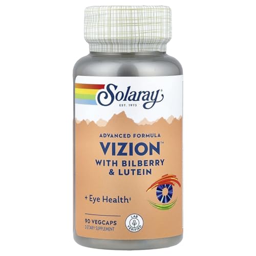 SOLARAY Vizion, Veg Cap (Btl-Plastic) 42mg | 90ct
