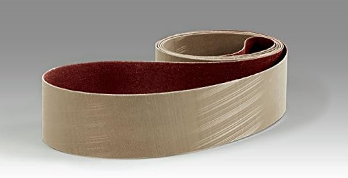 3M 26999-case Trizact Cloth Belt 217Ea, 1 in x 64 in A65 JE-Weight Fullflex, 200 Per Case Aluminum Oxide Coating Cut Cutting Angle Flute Tan (Pack of 200)