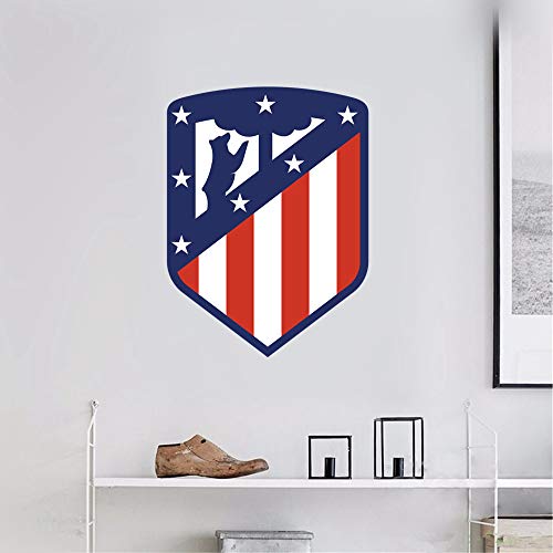 Pegatina De Pared 3D La Liga Atlético Madrid Sport Soccer Team Logo...