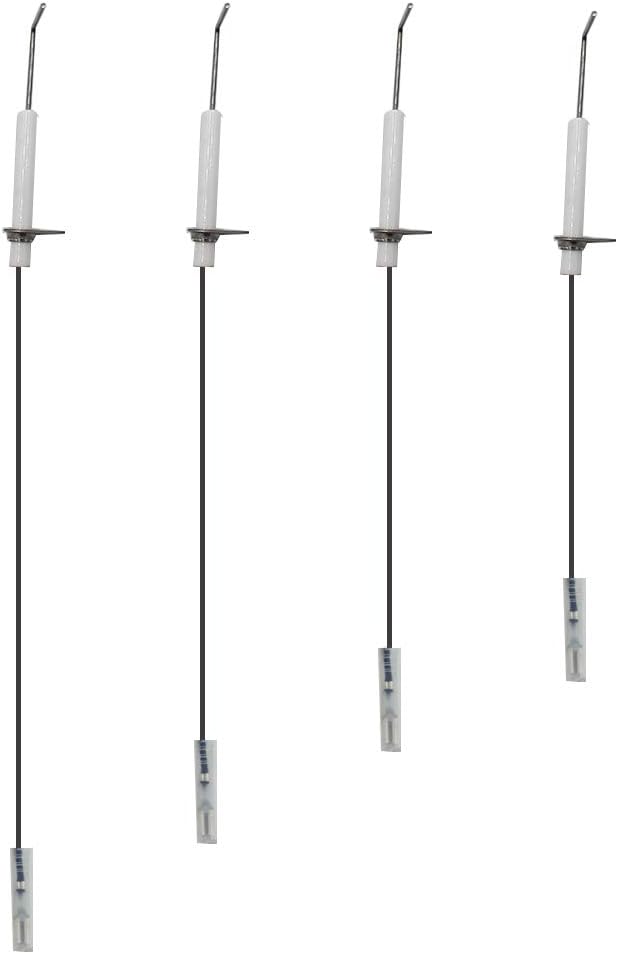 MCAMPAS Grill Igniter Kit for Blackstone 28 Inch Griddle, 4 Outlet Universal AA Battery Silver Cover Spark Igniter with High Spark Plug Wire Ignition Replacement Kits : Patio, Lawn & Garden