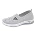 Imagen de Zapatillas Ortopédicas Mujer Zapatos sin Cordones para Caminar Ortopedicos Zapatos Mujer Comodos y Ligeros Sandalias Palas Transpirables y Antideslizantes Zapatillas Malla Deporte Senderismo 36-43