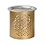 3.15 Inch Flower of Life Gold