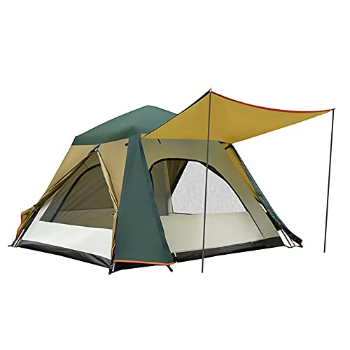 Carpa automática pop-up para 3-4 personas con porche miniatura 1