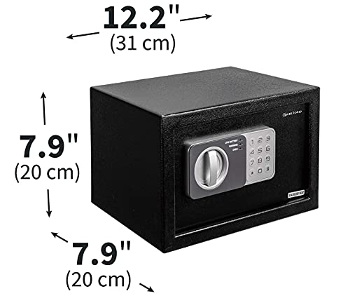 Genie Hand – Tresor mit Zeitschloss – B-Klasse-Schloss – Anti-Bounce-Technologie