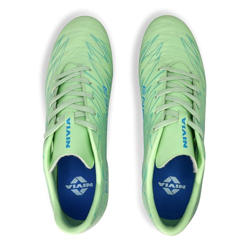 Image of Nivia Encounter 11.0 Football Stud for Mens, TPU Sole with PVC Synthetic Leather Upper for Hard and Grassy Surfaces