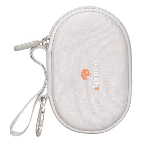 Funda rígida portátil gris Aproca compatible con mouse inalámbrico Logitech G502 X Plus Lightspeed 3