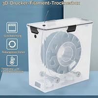 Dytabepl 2-Teilige Filament Aufbewahrungsbox, Filamenttrocknerbox für 3D-Drucker, Luftdicht und Feuchtigkeitsbeständig, Echtzeitüberwachung für PLA-ABS-Filamente für 3D-Drucker – Ansicht 2