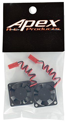 Apex Rc Products 30X30X10Mm Ball Bearing Motor/Esc Cooling Fan - 2 Pack #8030 #TOP3
