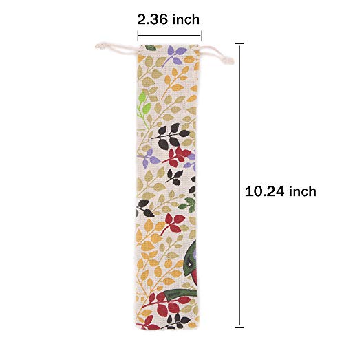 Set de 20 Bolsas Reutilizables para Cubiertos y Pitillos miniatura 3