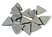 Raytech-41-310 Ceramic Media, Triangle, 5/16" x 7/8"