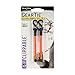 Nite Ize Gear Tie Zipper Pull, The Original Gear Tie Plus S-Biner Clip, Perfect Zipper Pull, 3-Inch, Bright Orange, 2 Pack
