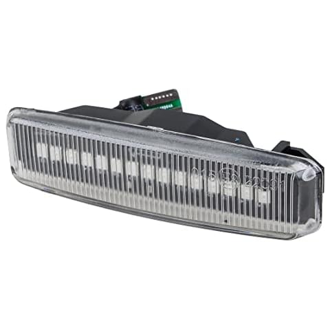 CITALL 1Pair Clear Lens LED Dynamic Side Signal Marker Indicator Lights Compatible For BMW 5 E39 M5 Cover