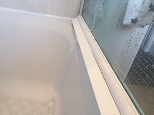 Shower Door Screen Water Seal Water Diverter for Bath OR Shower Cubicle