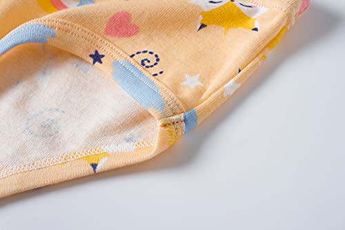 Sladatona Little Girls'soft Cotton Underwear Unicorn Mermaid Comfort Panties Toddler Briefs 7-8Yrs Pink #TOP3