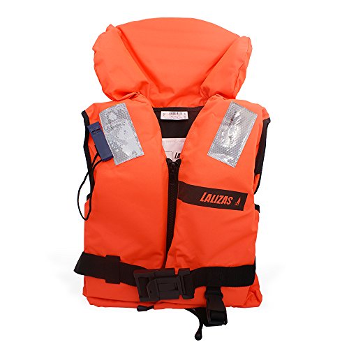 Lalizas Feststoff-Rettungsweste 100 N, CE ISO 12402-4-zertifiziert (2.2 Für Erwachsene - Gewicht 50-70 kg)