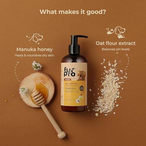 Image of De-Shedding Dog Shampoo Kit - Anti-Shedding Shampoo + Conditioner + Serum - Coat Health Combo - No Tears Pet Shampoo for Adult and Puppy