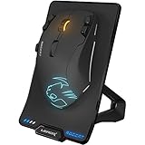 ROCCAT Leadr Wireless 12000 dpi Owl-Eye Optical Sensor Multi-Button RGB Gaming Mouse, Black