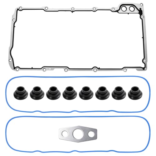 Image of 12612350 Oil Pan Gaskets Kit + 12637683 Valve Cover Gasket Set