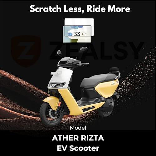 Image of Compatible For ATHER RIZTA S & Z EV 7 INCH and 450X Digital Display Speedometer Screen Guard Protector Accessories
