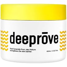 ROAEXPO JEJUON Deeprove Ceramide Cream 2.02 Fl Oz Natural Derma, Ceramide NP, Moisture Barrier, High Moisturizing Soothing Cream, Jeju, Vegan Cosmetic, Natural Ingredients, Made In Korea, K-Beauty