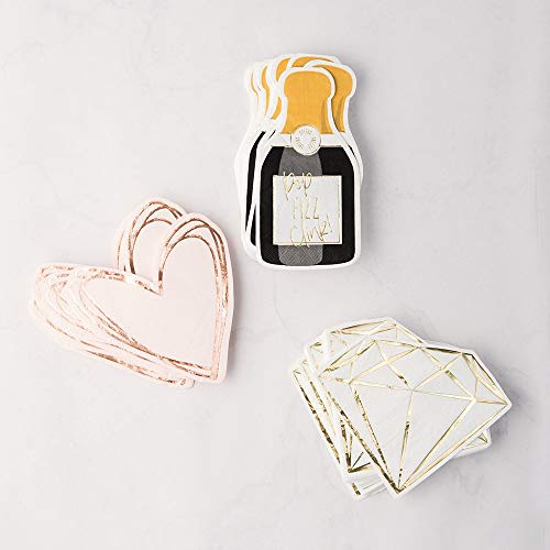Weddingstar Cute Special Occasion Paper Party Napkin - Heart - Set Of 40 #TOP3
