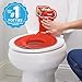 Bright Starts Disney Baby Cars Lightning McQueen Flip & Sit Potty Training Seat, Attaches to Toilet Securely, Space Saving Design Fits Most Toilets, Easy to Clean