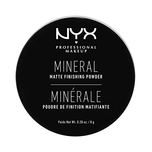 NYX Professional Makeup Mineral Finishing Powder, Loose Format, Matte Finish, Oil Absorbing, Vegan Formula, Shade: Medium/Dark - Image 4