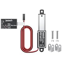 Justech Micro Linear Actuator 12V 30N Linearantrieb Motor 30mm Mini Electric Lineartechnik für Auto Auto RV Elektrischer Türöffner Linearmotor Linearantrieb 30N 30mm Linearaktuator Motor