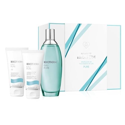 Biotherm Eau Pure Geschenkset (Edt 100ml + Duschgel 50ml + Body Milk 50ml)