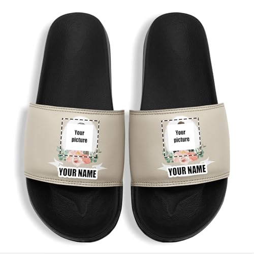 Custom Wedding Slippers Personalized Bridal Sandals Sunflower Wedding Gifts Perfect for Bridesmaids Bridal Party