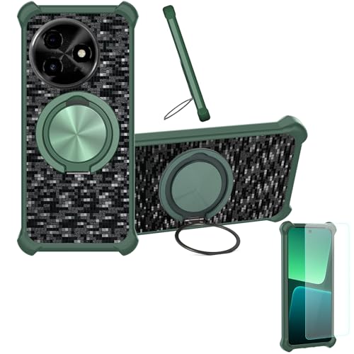 �Ή� Philips S7710 �P�[�X Phone Case [1�� 9H+�d�x���� �K���X�t�B����][360°��]���X�^���h�A�}�O�l�b�g��]CX-12-LV