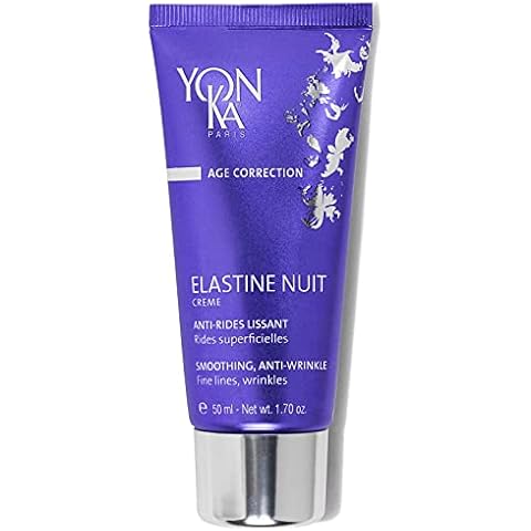 Yon-Ka Elastine Nuit Anti-Wrinkle Night Cream (50ml) Anti Aging Facial Moisturizer and Eye Cream, Soften Fine Lines and Wrinkles with Vitamin C and Elastin Peptides, Paraben-Free Cover