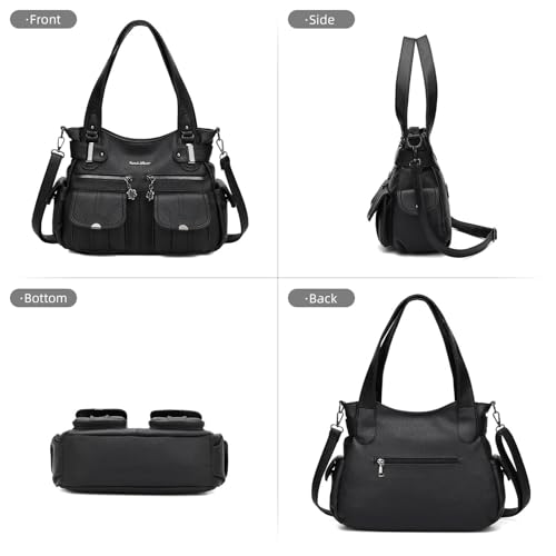 Bolso Tote Grande KouLi Buir para Mujer Multi-Bolsillos miniatura 7