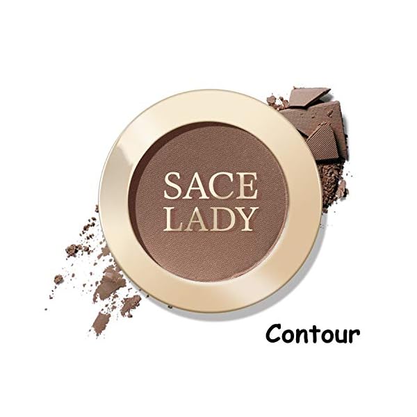 3 Colors Face Highlighter&Contour&Blush Makeup Set [Shape, Contour & Shimmer,Natual-looking,Long Lasting,Lightweight, 0.17OZ × 3PCS Glow Make Up]