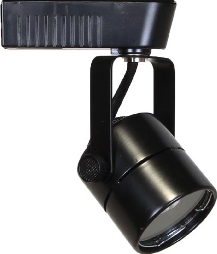Direct-Lighting 50010 Black MR16 Cylinder Low Voltage Track Lighting Head - Thumbnail 2