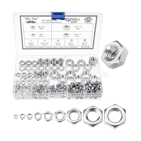 Mr. Pen Metric Hex Nuts Assortment Kit Cover