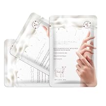 Mositurizing Hand Masks with Goat Milk,Hydrating Hand Glove for Dry Cracked Hands, Home Spa Hand Mask Gloves for Soft and Smooth Touch Skin 3Pack