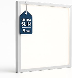 JALAMA LED Panel 30x30 cm – Ultraflach (9mm), Blendfrei (UGR<19), 4000K Neutralweiß, 50.000h Lebensdauer, Premium Lifud LED-Treiber – Perfekt für Büro & Zuhause