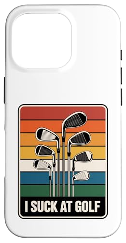I Suck At Golf Loser Dad ȃW[N St X}zP[X iPhone 16 Pro p