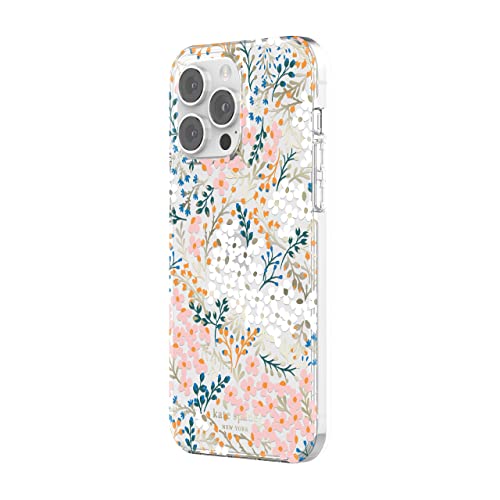 Coque rigide compatible Apple iPhone 14 Pro Max Kate Spade antichoc Multi Floral - 3