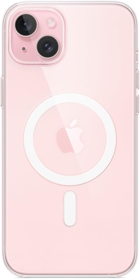 Apple Capa transparente com MagSafe para iPhone 15 Plus ​​​​​​​