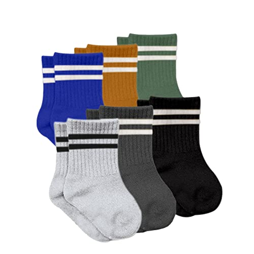 Bistyle Baby Grip Ankle Socks 6 Pairs thumb #7