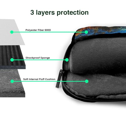 Maletín para portátil unisex resistente al agua miniatura 5