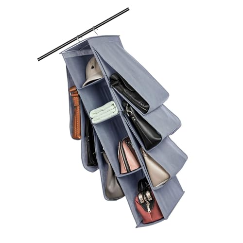 Bolsa de almacenamiento de ropa con 4 niveles que duplica el espacio del armario 5