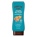 Hawaiian Tropic Island Sport Sunscreen Lotion, Lightweight, Broad Spectrum SPF 50, 8 Fl Oz