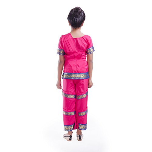 Image of Fancydresswale Bharatnatyam Dance Dress for Girls