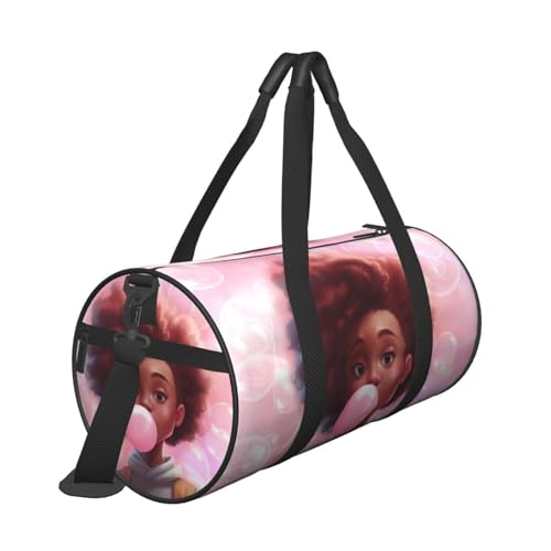 Gym bag for women Duffel Bags African American Afro Woman Sports Dance Bag Travel Luggage Bags for Men Women Weekender Sports Vacation3