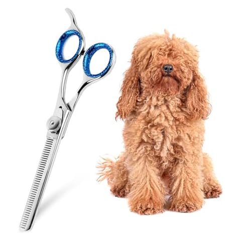Laazar Pro Shears Thinning Pet Grooming Shear - 6.5 42 Teeth Scissors for dogs cats and pets Cover
