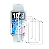 Natbok 5 pezzi Pellicola Protettiva per Huawei Band 11 Pro 1,62", Anti-Graffi Senza Bolle Alta Definizione Trasparente TPU Protezione Schermo per Huawei Band 11 Pro